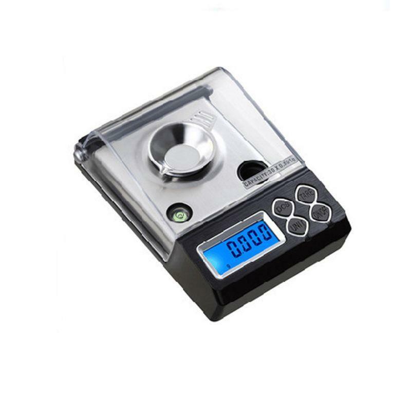 30g/0.001g Digital Milligram Scale High Precision for Powder Jewelry Carat