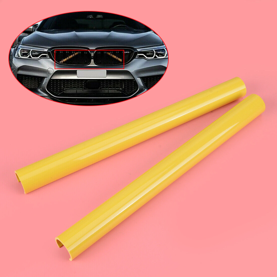 Car Front Grille Trim Strips V Brace Fit for BMW 1 2 3 4 Series F30 F31 F32