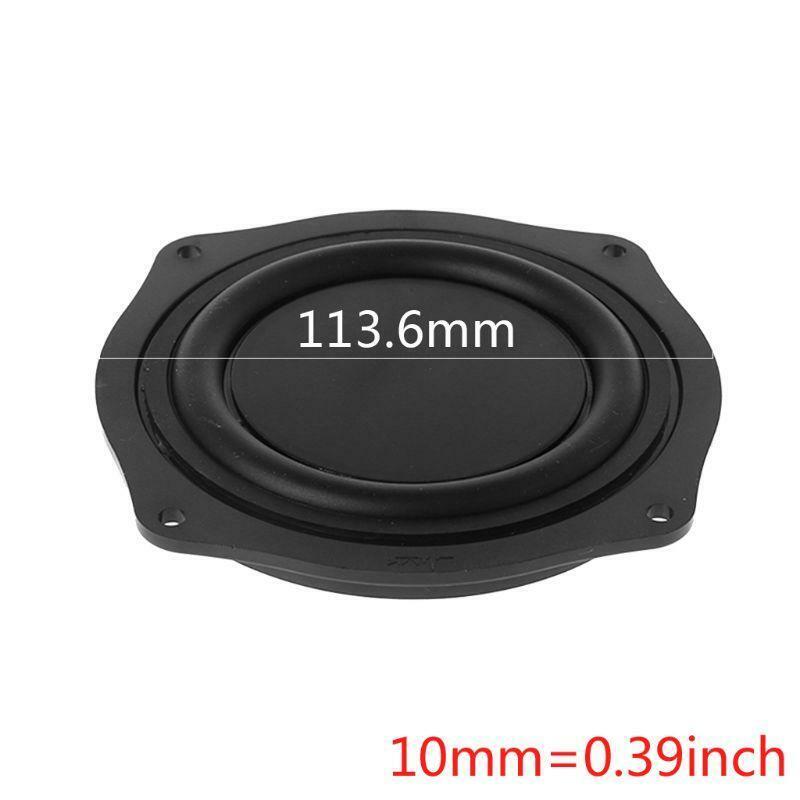 2PCS Bass Vibrating Membrane 4 Inch Loudspeaker Rubber Speaker Vibration Plate