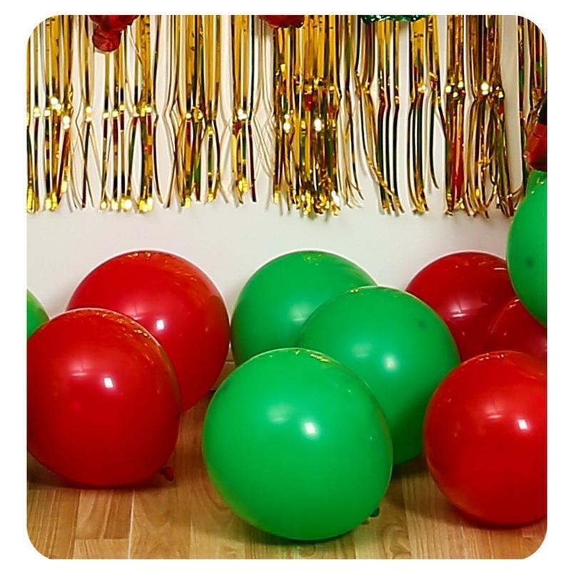 163pcs/set Merry Christmas Balloons Santa Claus Elk Tree Party Home Decorations