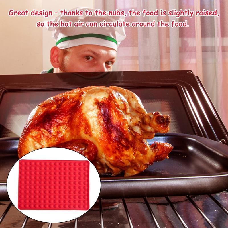 Hemispheres Shape Silicone Baking Mat for Making Dog Biscuits Easy to Use Clean