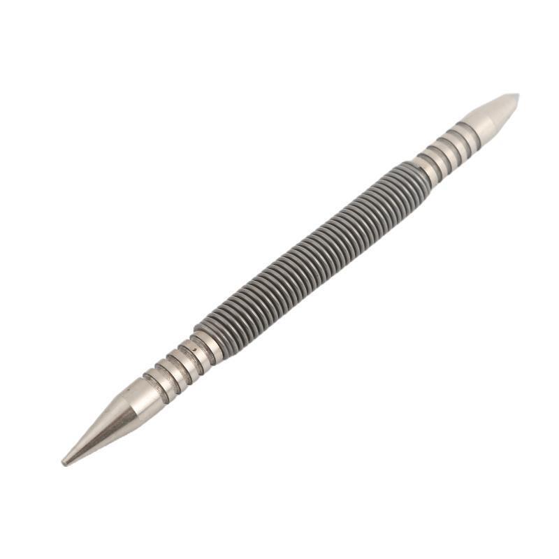 Center Puncher Metal Center Spring Nail Punch Tool Double Head Nail Head Setter