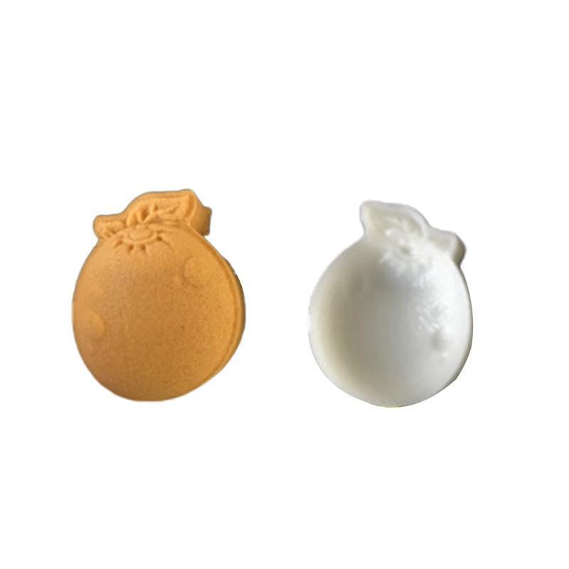 Plastic Material Mooncake Molds Stamp Moon Cake Mould Fruit Orange Shaped Moulds
