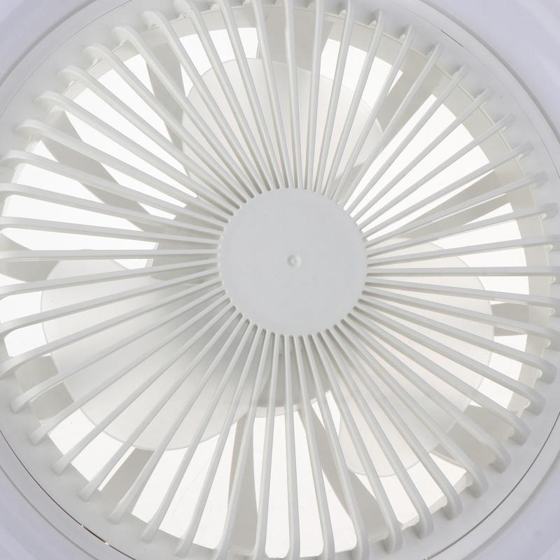 2-in-1 Fan Lamp AC 85V-265V E27 LED Light 30W Ceiling Fan with 1m E27 Cable Line