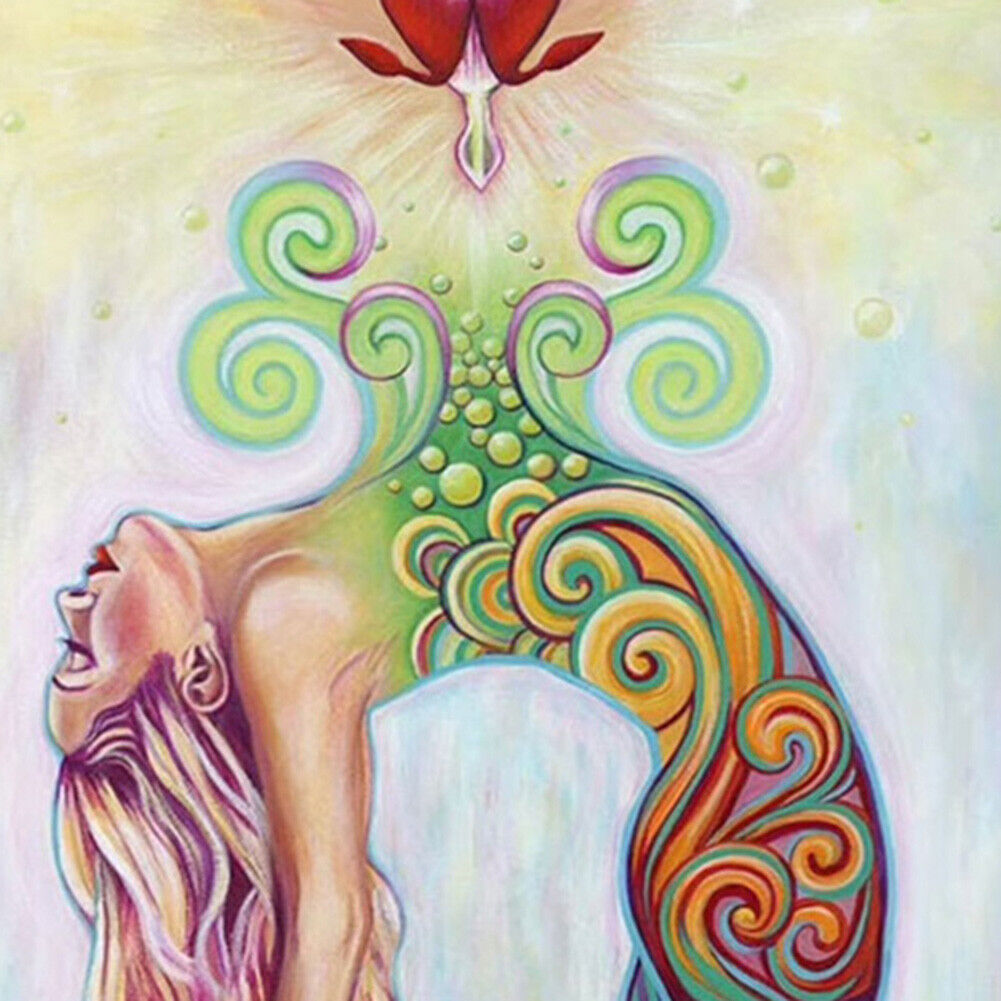 Women Yoga Photo Poster Spiritual Energy Art Painting Wall Pictures Decor