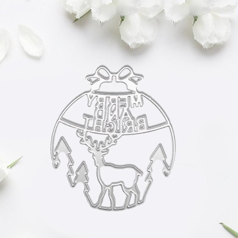 Exquisite Christmas Metal Cutting Die for DIY Christmas Cards Scrapbooking Craft