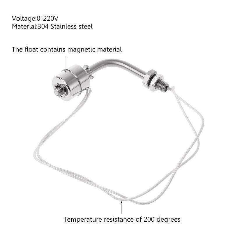 Internal Float Switch High Temperature 200? L Type Liquid Controller Water Level
