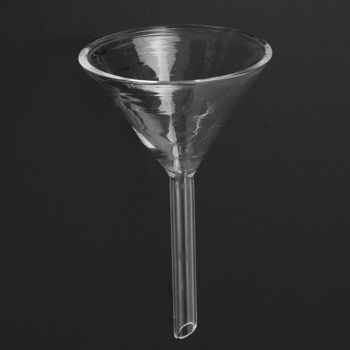Dia 60mm Glass Powder Filter Triangle Funnel Chemistry Laboratory Lab Glassware