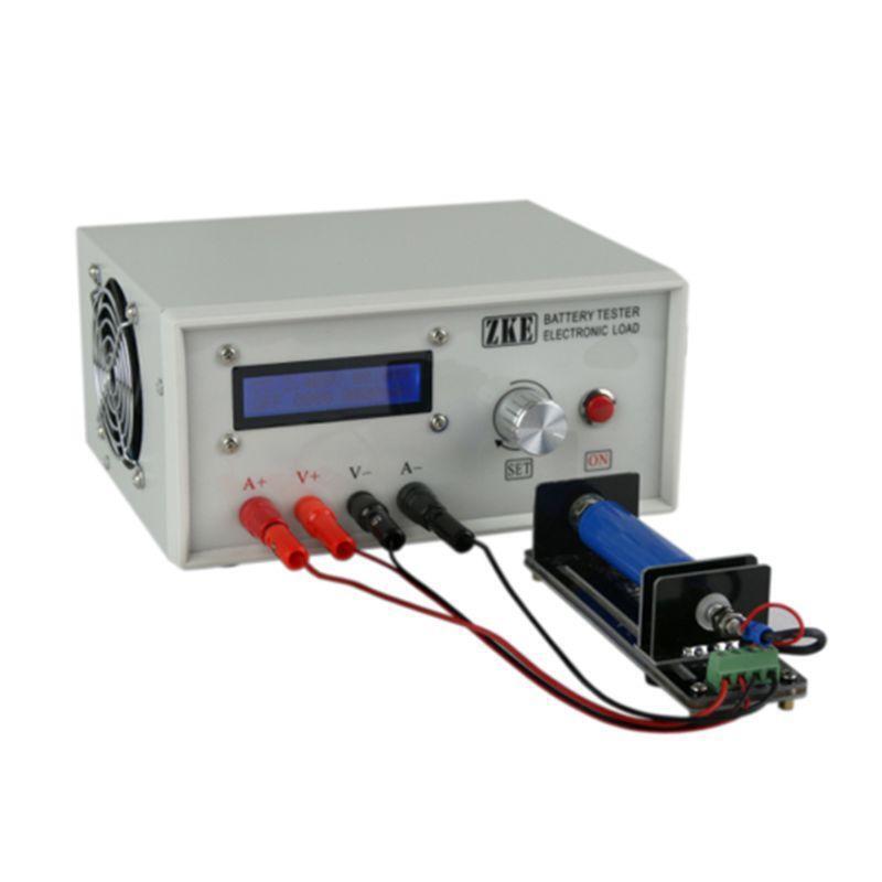 4-Wire Battery Resistance Capacity Test Holder Stand for 18650 26650 21700 AAA