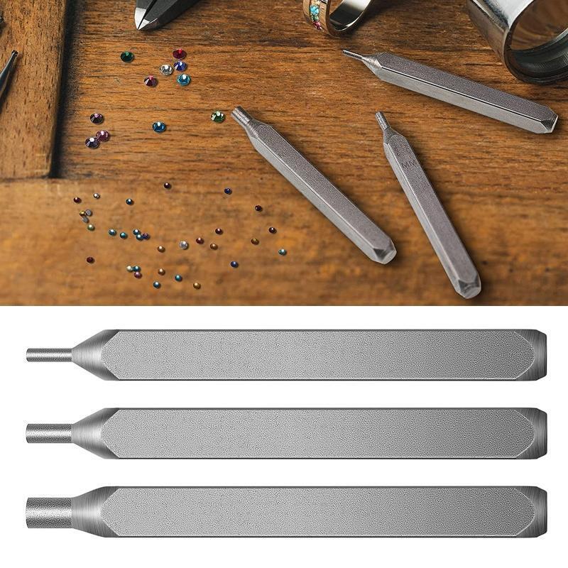3 Jewelry Metal Stamping Tool 1500 Multi-color Rhinestones Crystals Decor