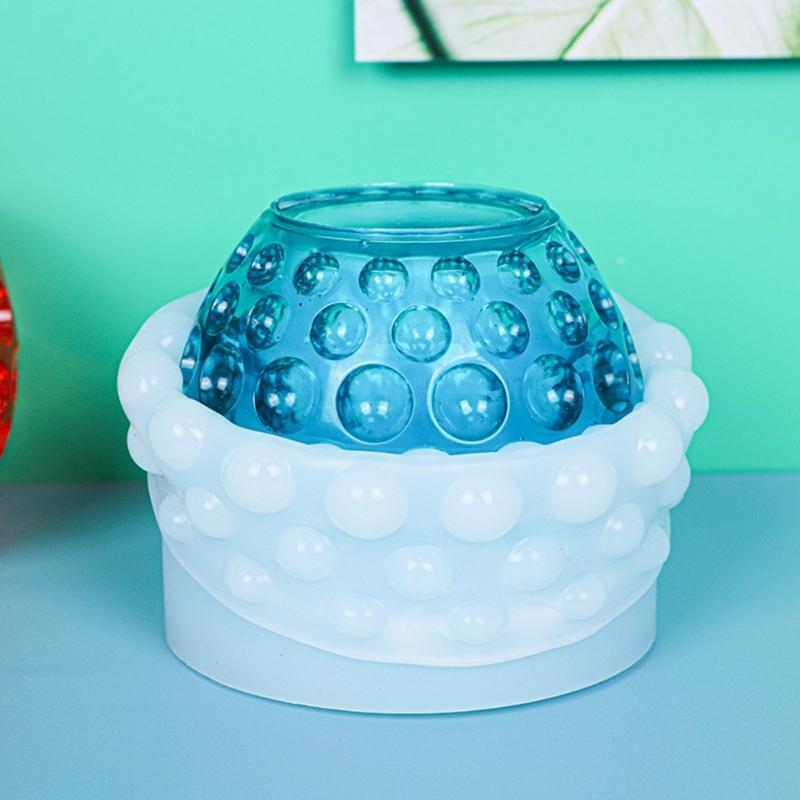 Handmade Jewelry Tray Box Casting Silicone Mould Handicrafts Flower Pot Mould