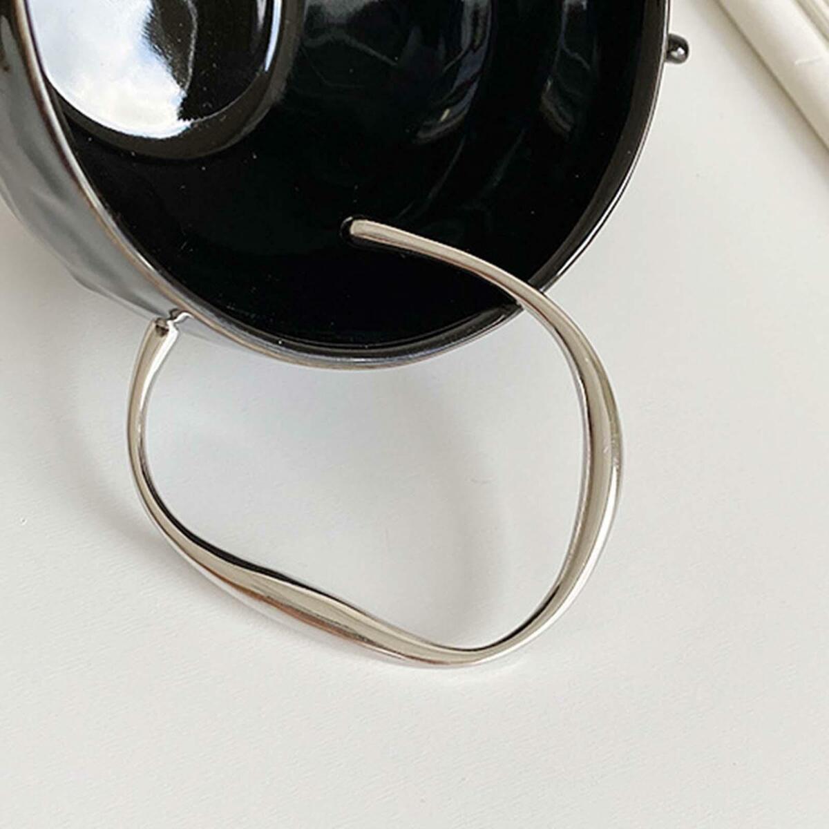 Bangle Bracelets Jewelry Round Simple Irregular Fashion Adjustable