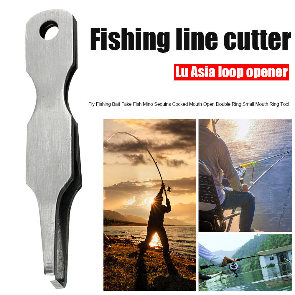Multifunctional Fishing Line Cutter Nippers Lure Loop Ring Opener Pliers