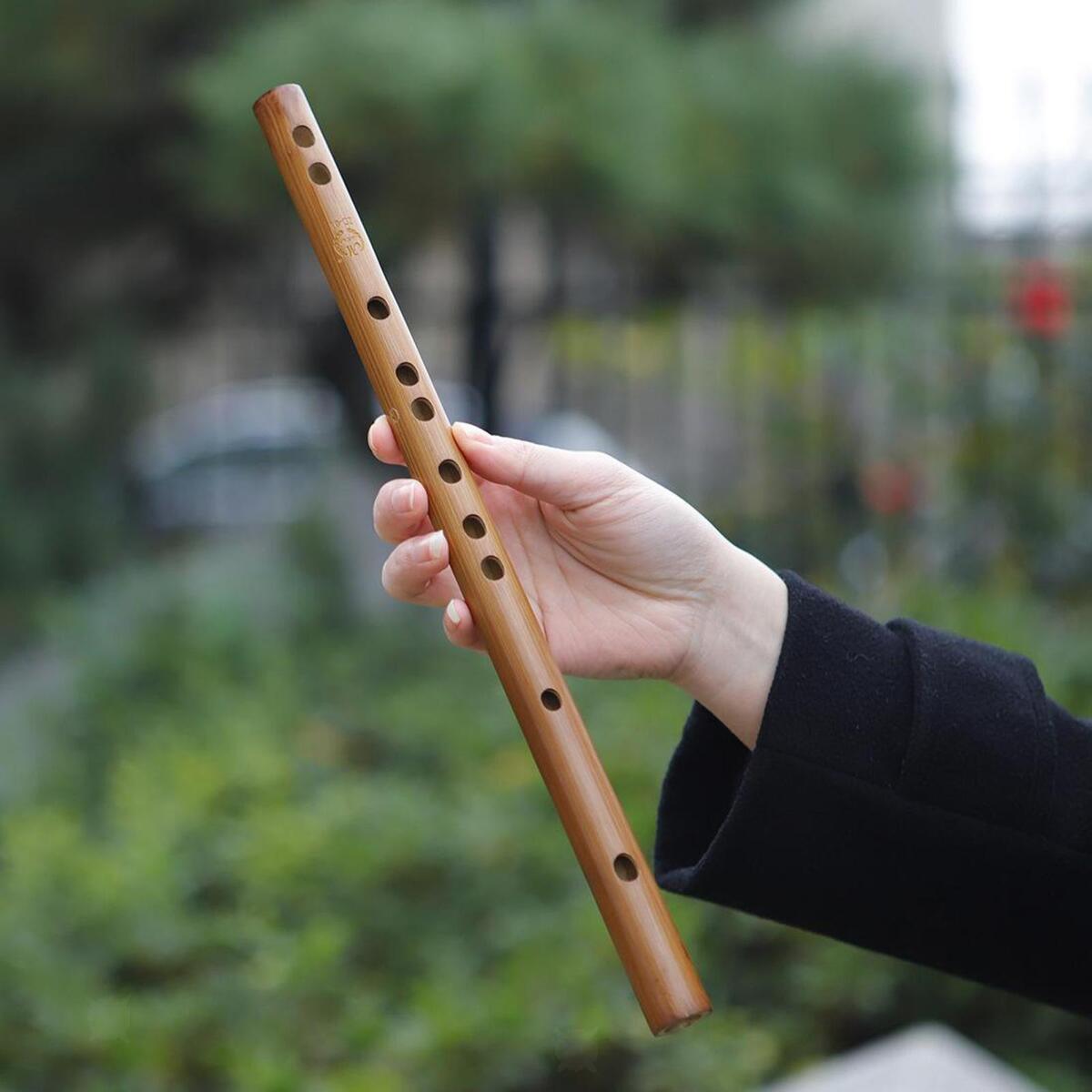 2x Traditional Wooden Flute Great Sound Woodwind Musical Instrument Gift