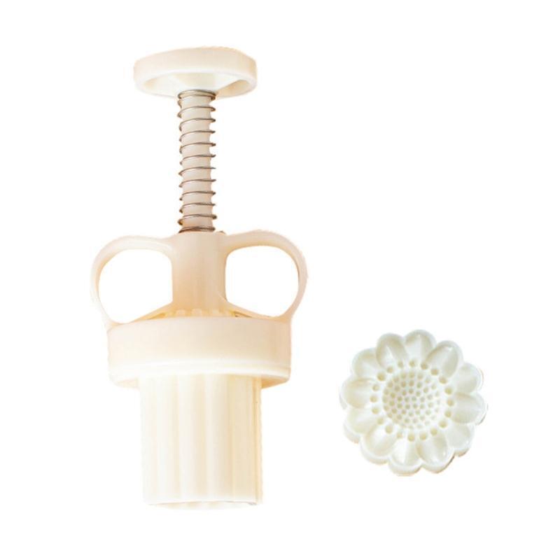 Sunflower Shaped Mooncake Stamps Baking Mooncake Gadgets for Mid-Autumn Festival