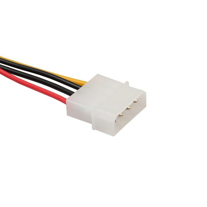 4 Pin Male to Floppy 4 Pin Female Cable for Personal PC IDE Power Extension Cord