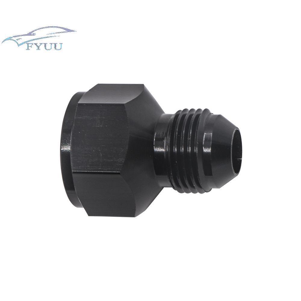 2 Pcs Black Aluminum Alloy 10AN Female to 8AN Male Flare Reducer Fitting Adapter