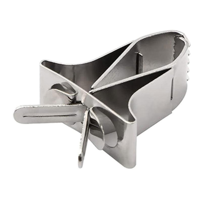 Bird Treat Holder Fruit/Vegetable Feeder Metal Clips Feeding Tool for Cage