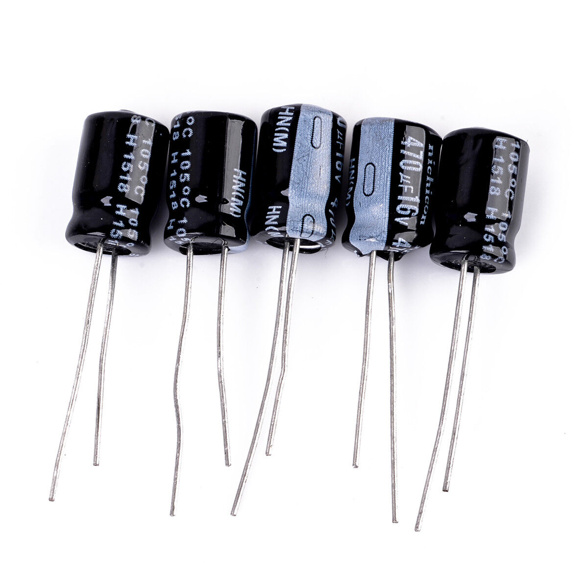 60pcs New 12 Values 1uF ~ 470uF Electrolytic Capacitor Radial Assortment Kit