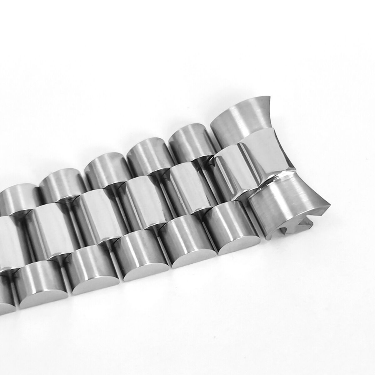 For SUB 40MM Watch Case 20MM Stainless Steel Watch Strap Band Buckle Bracelet