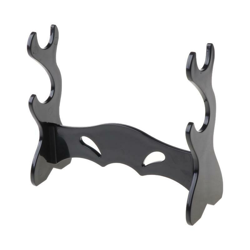 Double Layers Display Stand Plastic Bracket Rack Detachable Display Holder Wand
