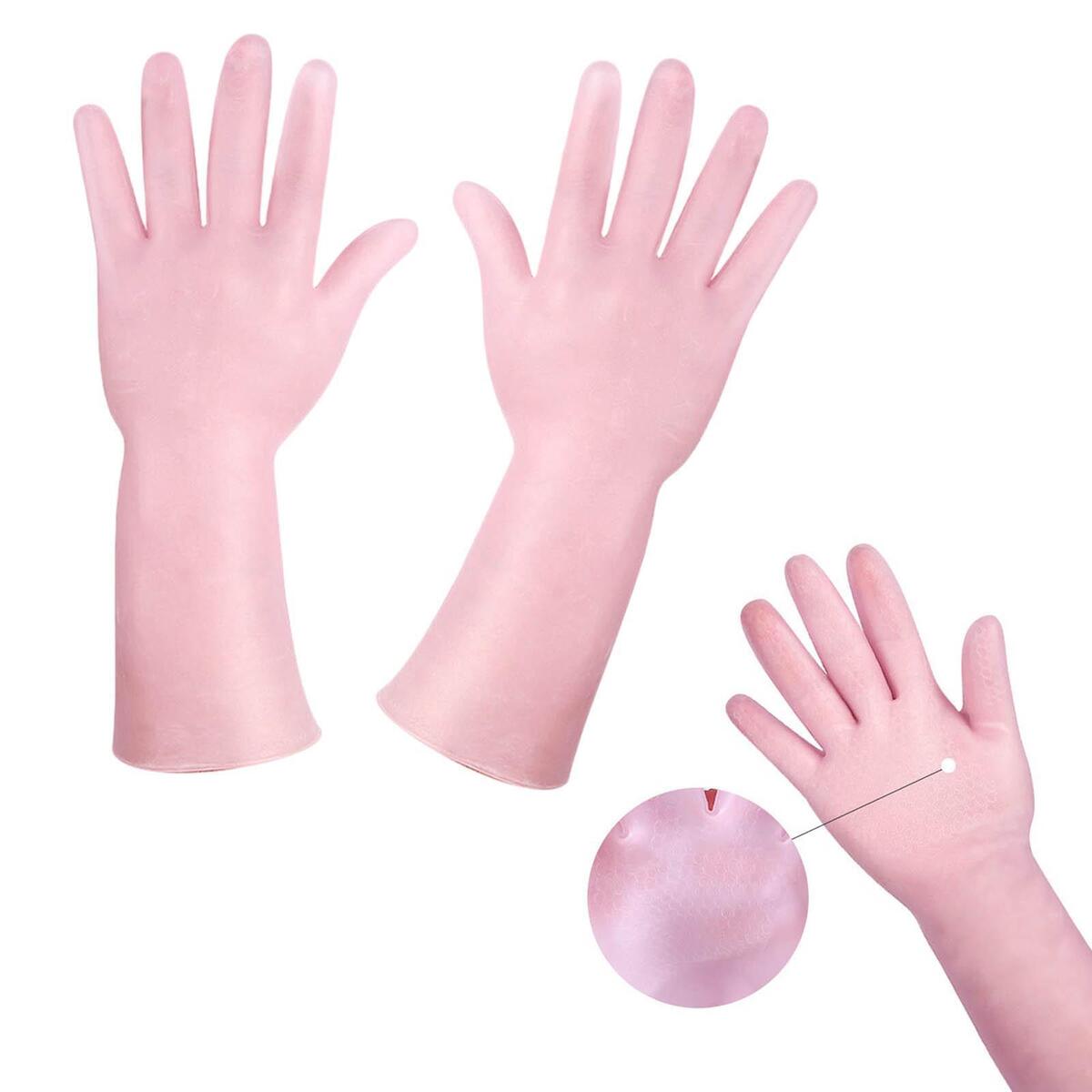 2 Pieces Moisturizing Gloves Long Overnight Soften Beauty for Women Men