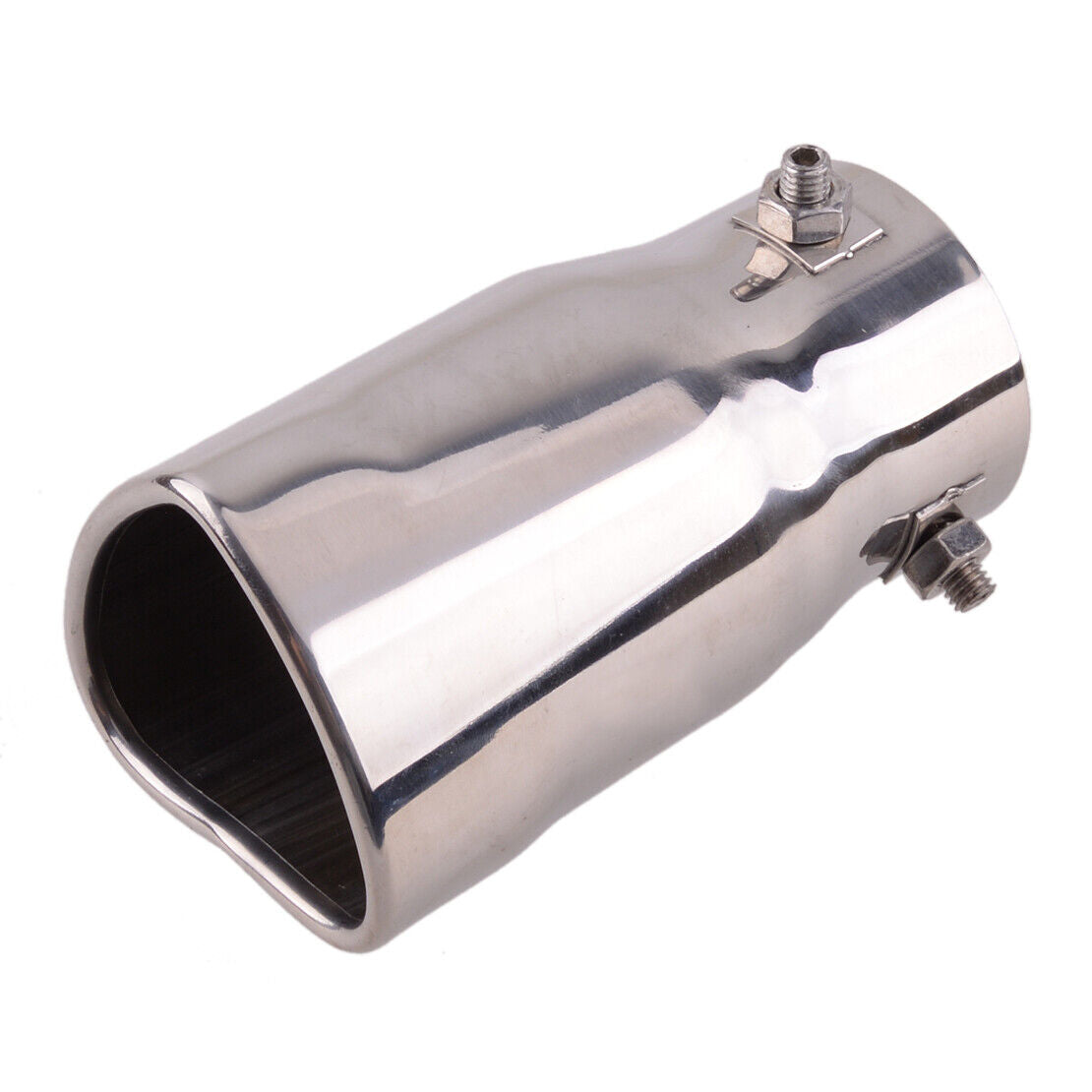 Heart Look Exhaust Tip Tail Inlet Stainless Steel Exhaust Muffler Tip Pipe