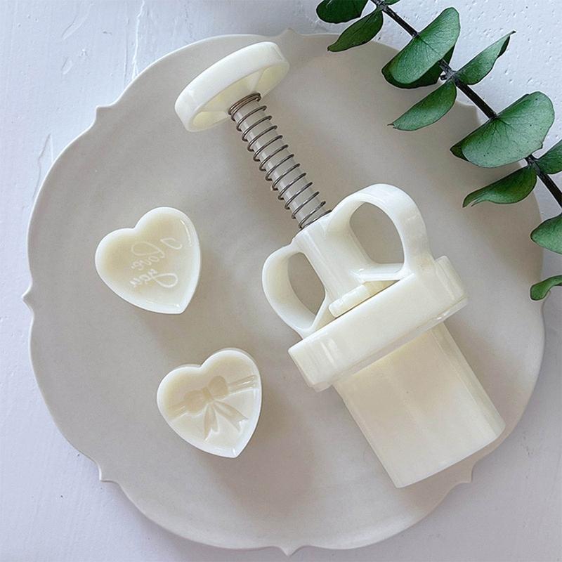 20g Small Heart Shaped Pastry Moulds Mooncake Molds Mooncake Mould Baking Gadget