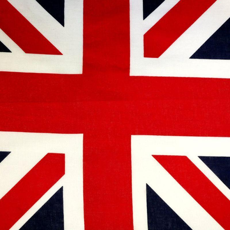 Union Jack Print Bandana Square Scarf Wrap Headband Motorcycle Sports Wristband