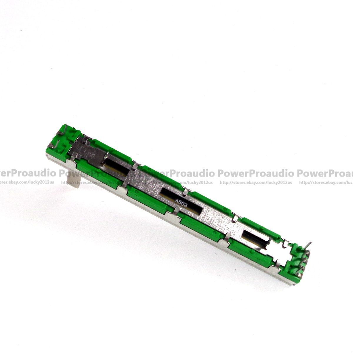 50pcs 7.5CM 75mm A50K dual channel mixer fader potentiometer A503 50K A50K