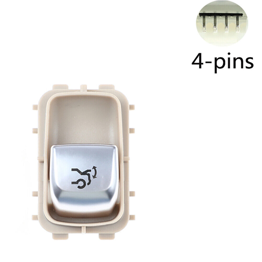 Trunk Tailgate Control Switch Beige For Benz C180 C200 C300 GLC200 GLC260 GLC300