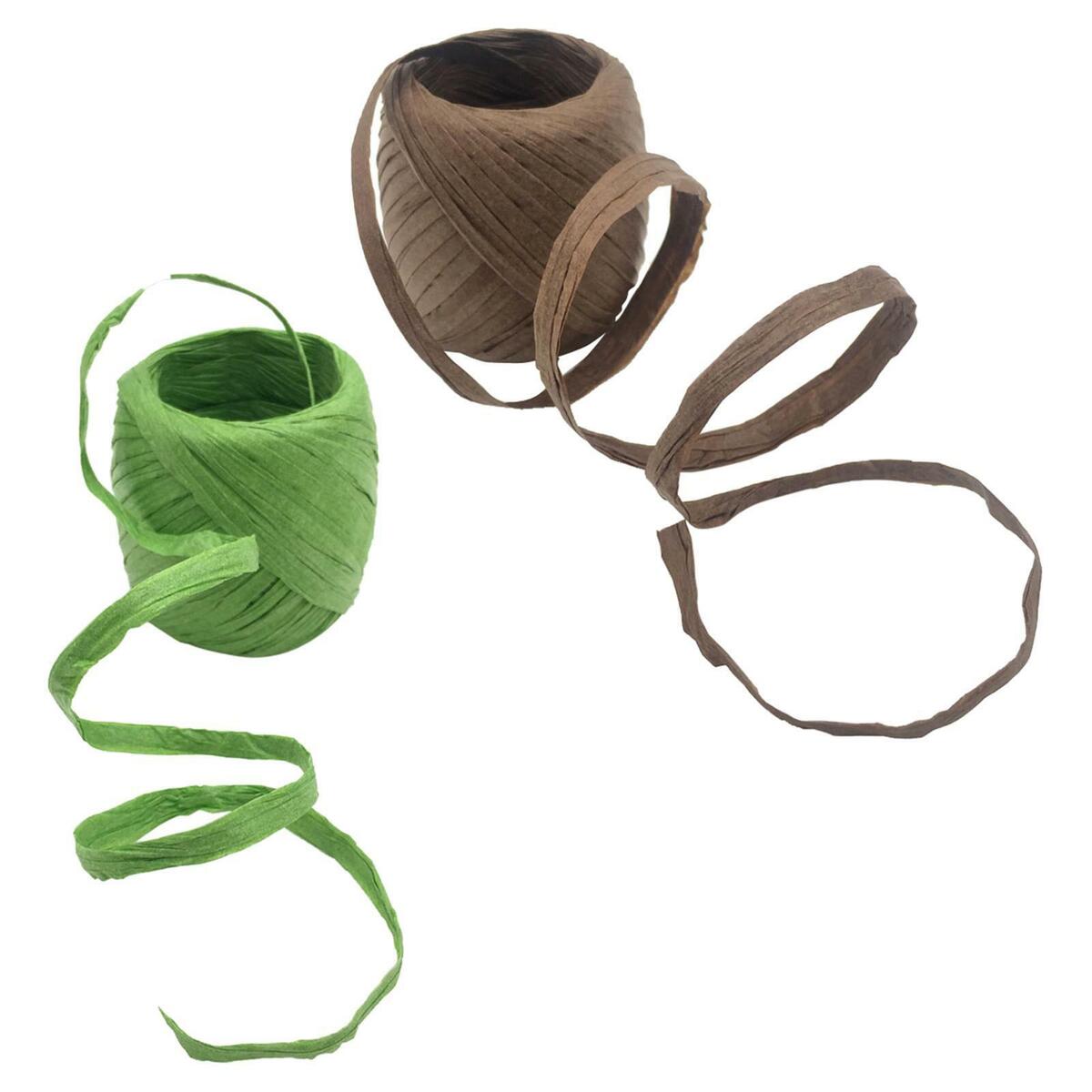 Raffia Paper Ribbon String   Decorative Embellishments