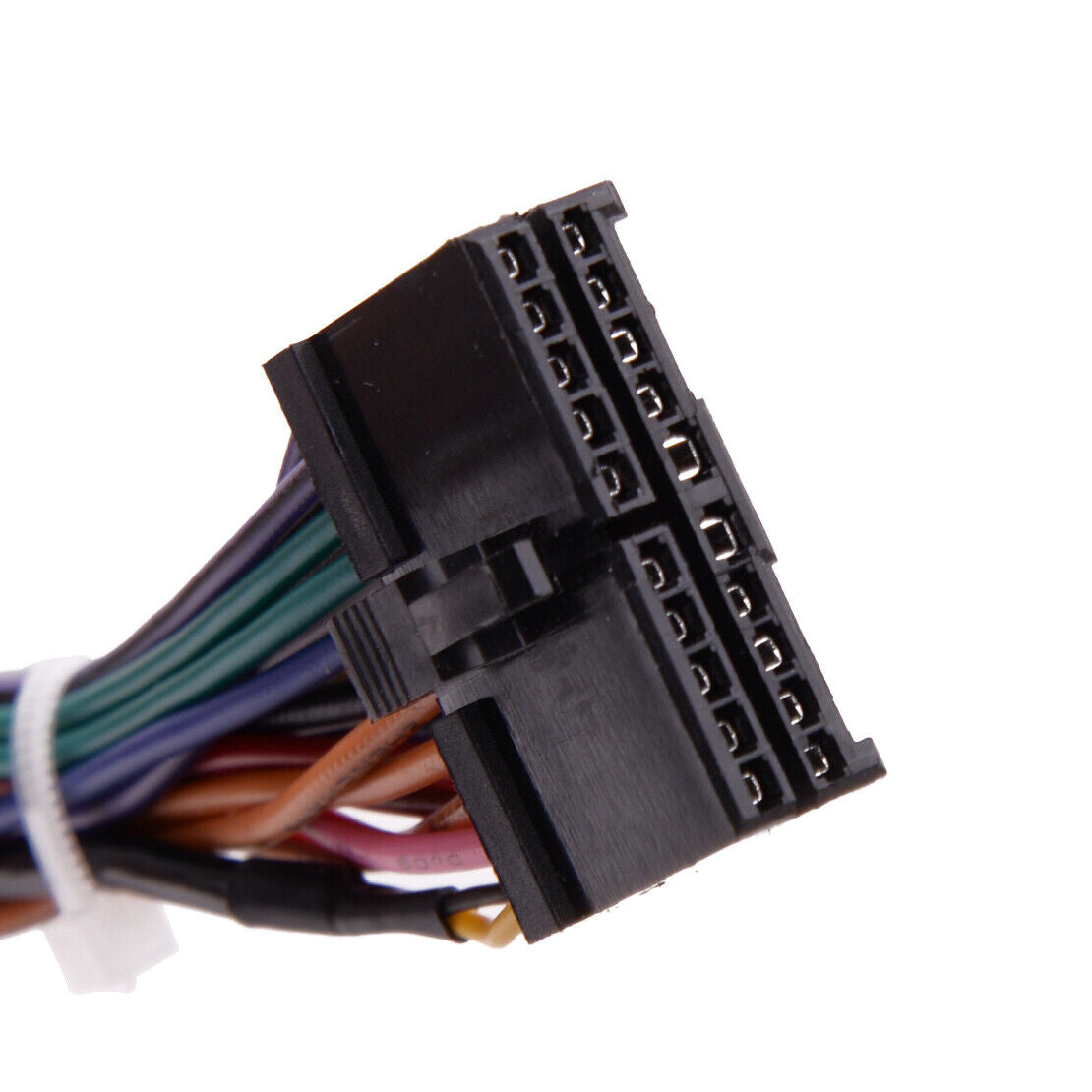 Car 20 Pin Wiring Harness Plug Connector for 1 or 2 DIN Android Stereo Radio DVD