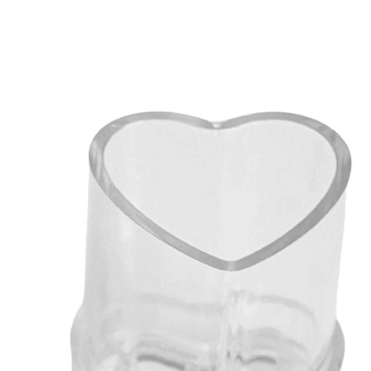 Candle Mold Candles Making Molds Decorative Love Heart Fluted Candle Mould