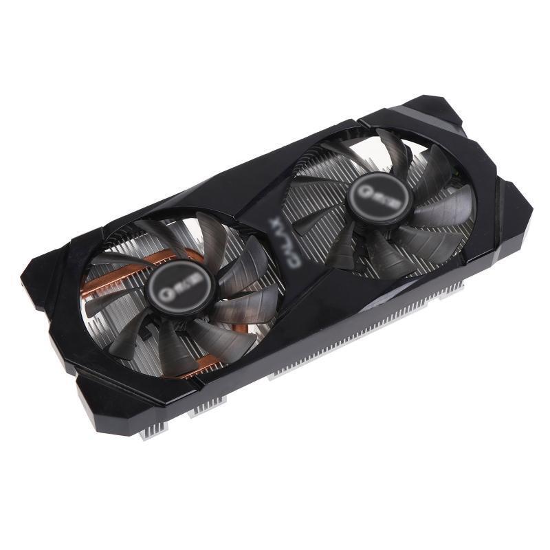 2PCS Graphics Card Cooling VGA Cooler Fan 4Pin 12V for GeForce RTX 1660 1660Ti