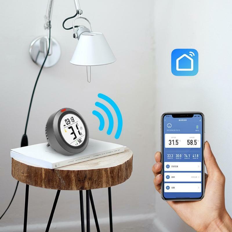 Bluetooth-compatible Digital Monitor Indoor Thermometer Hygrometer Temperature