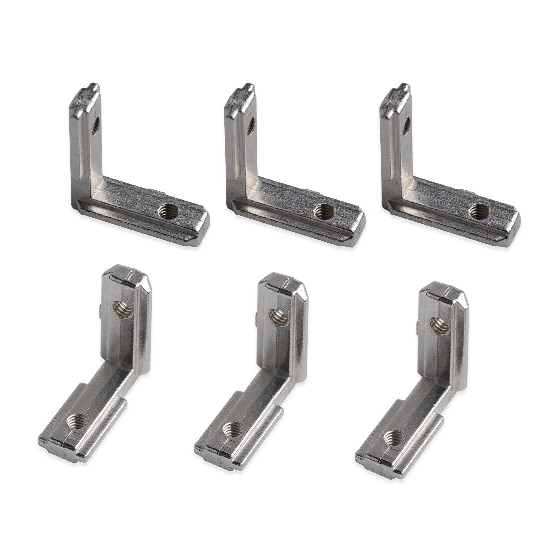 20x L Shape Interior Joint Angle Bracket Corner Connector fr T Slot Extrusion Li
