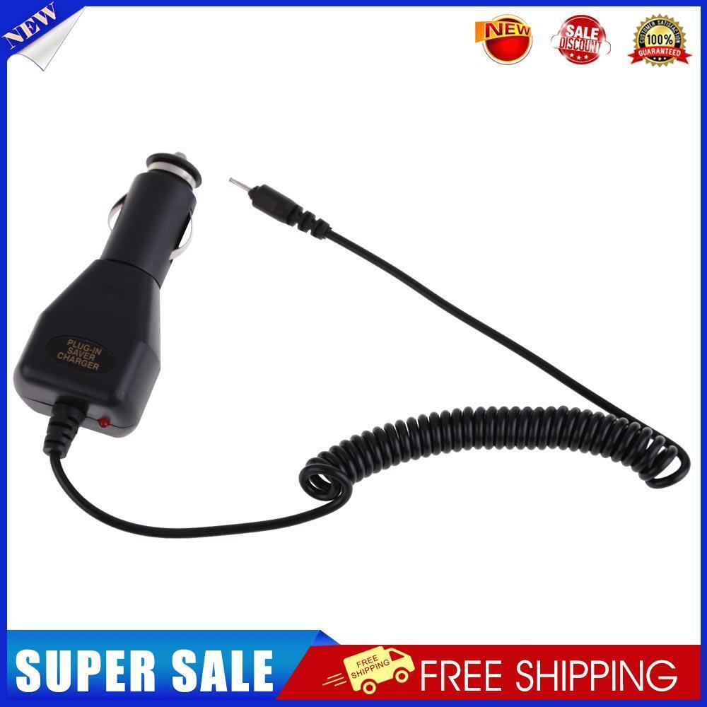 Black 12V 1.5A Car Charger Travel Adapter for Cell Mobile Phone