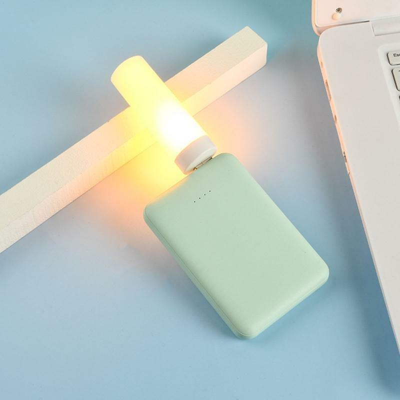 Portable USB Light Flame Dynamic Bulb Plug-in LED Night Light for Toilet Nursery