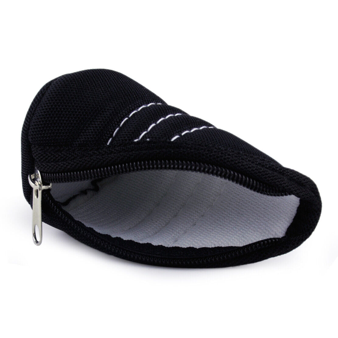 BLACK Car Gear Shift Knob Shifter Cover Sleeve Protection Antislip Zipper Li