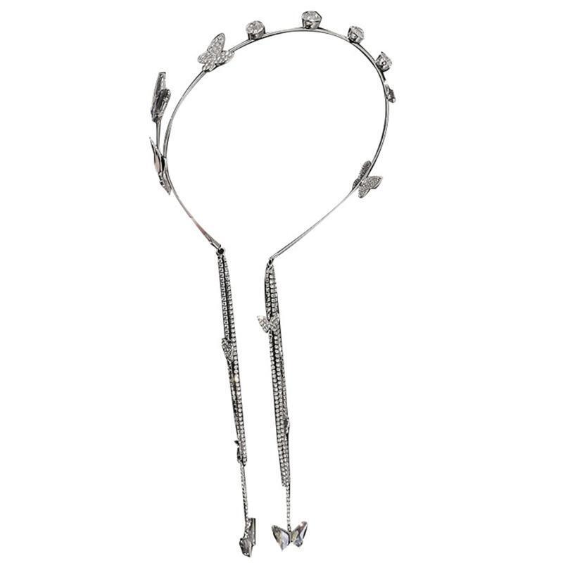 Girls Shiny Luxury Rhinestone Hair Band for Women Wedding Party Ornaments
