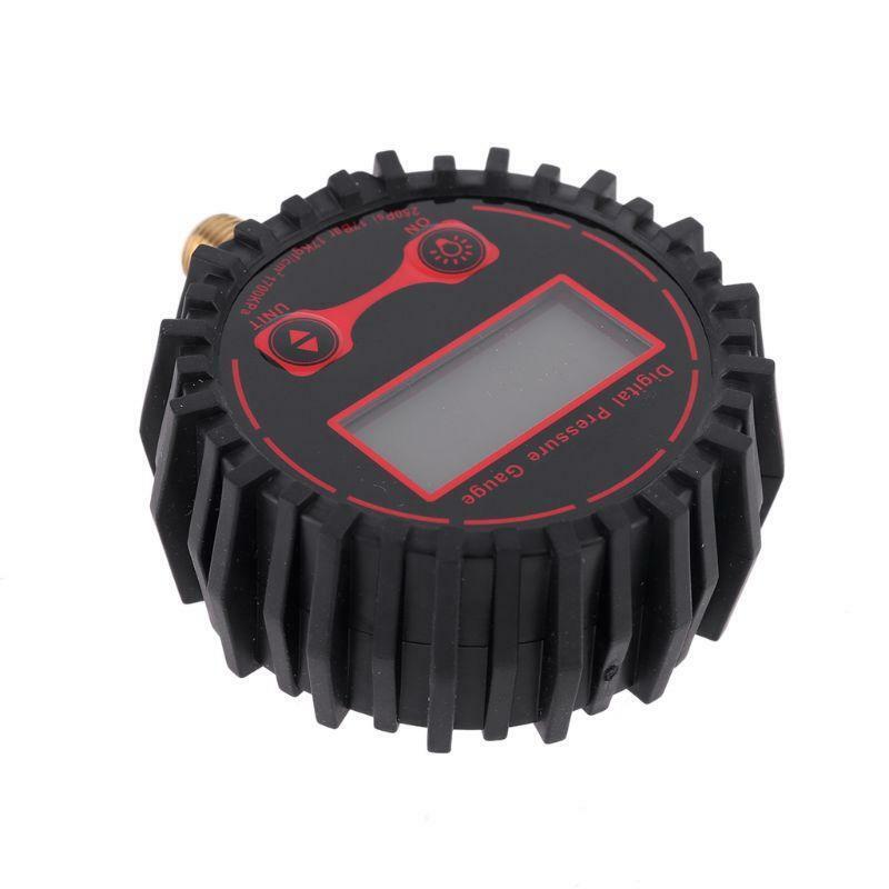 250PSI Digital Tire Pressure Gauge Car Pressure Tester M11*1 Thread with Light