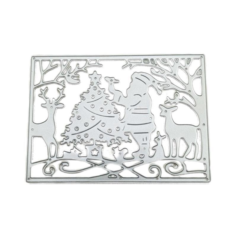Christmas Elements Metal Cutting Dies Stencil DIY Scrapbooking Album Paper Card