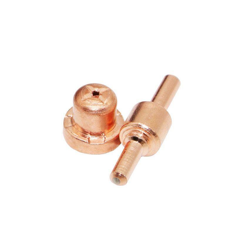 100 Pcs 40A / PT-31 Air Plasma Cutter Cutting Nozzles Electrode Tip Torch Kits