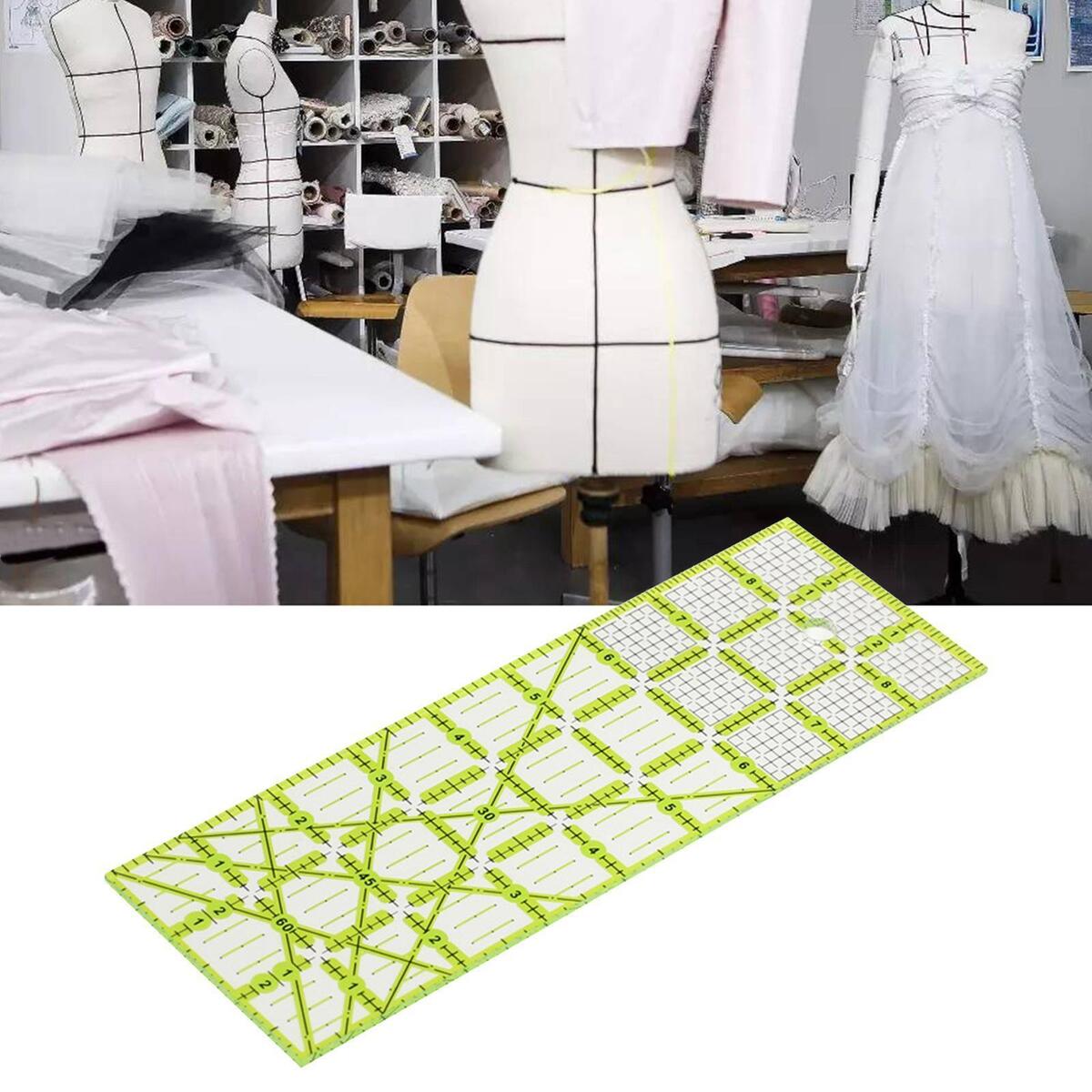 Ruler Corner Cgrccc Creative Acrylic Quilting Ruler  Curved Corner
