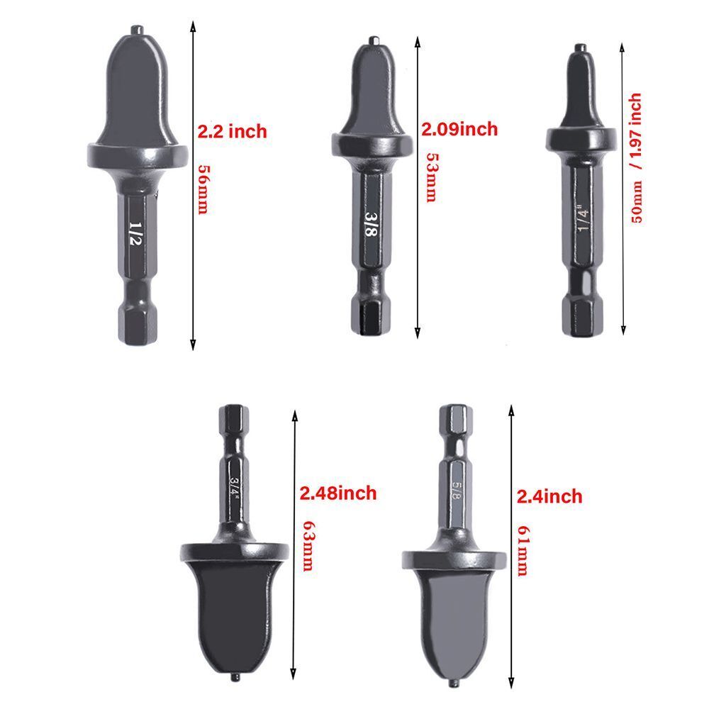 Conditioning Spin Flaring Set Tube Expander 1/2 1/4 3/4 5/8 3/8 Inch HVAC Tools