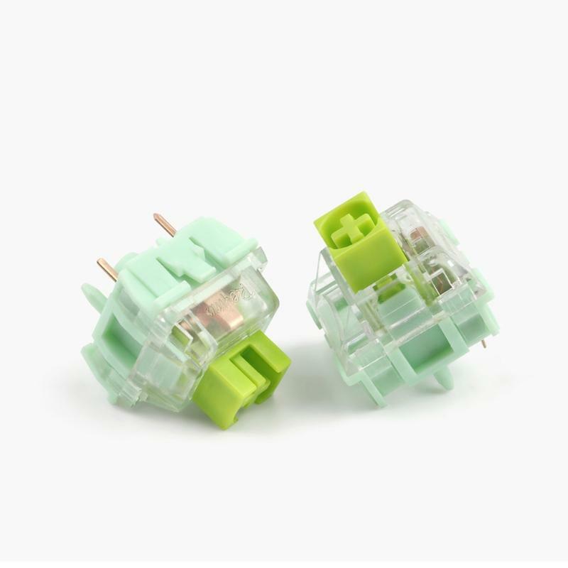 2pcs TTC ACE SMD Keyswitch for RGB Mechanical Keyboard Dustproof Switch 2P 60g