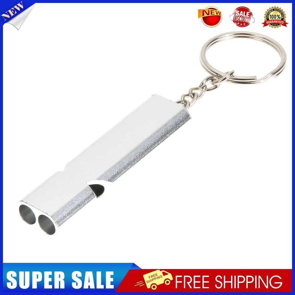 Outdoor Camping Hiking Tool Aluminum Alloy Emergency Survival Whistle