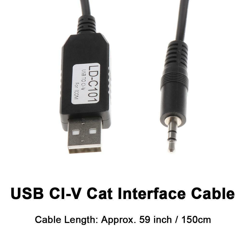 USB CI- Interface Cable for  CT-17 IC-706 IC-1275 IC-275 IC-375 IC-729