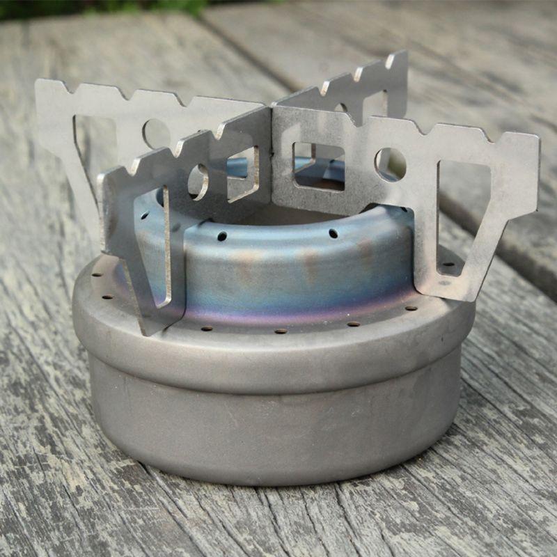 1Pc Alcohol Stove Cross Stand Stainless Sturdy Cooking Spirit Burner Cross Stand